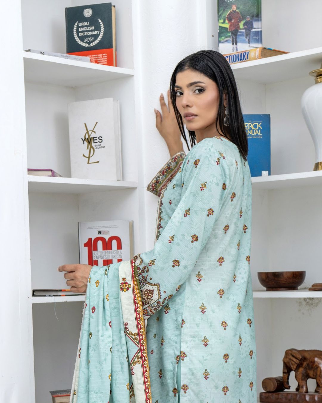 3 Piece - Marooj Unstitched Feroze BanaDora Linen Suit